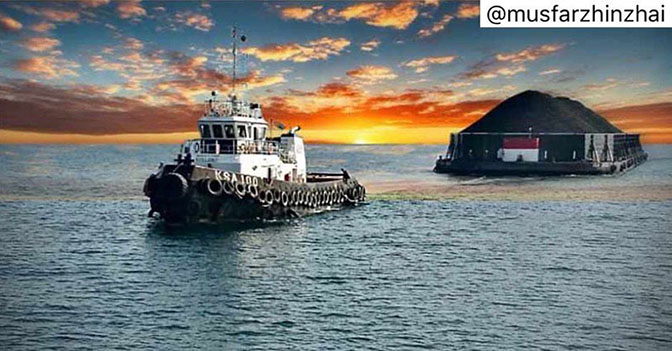 Tugboat KSA 100 milik PTKSA